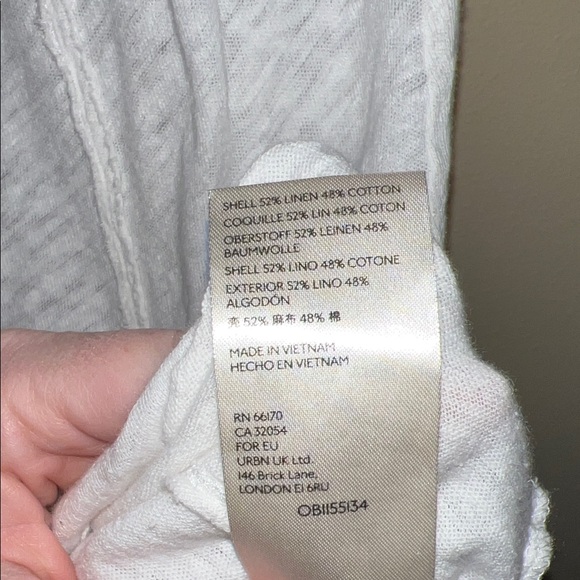 Free People White Scoop Neck Short Sleeve Tee - Picture 7 of 8